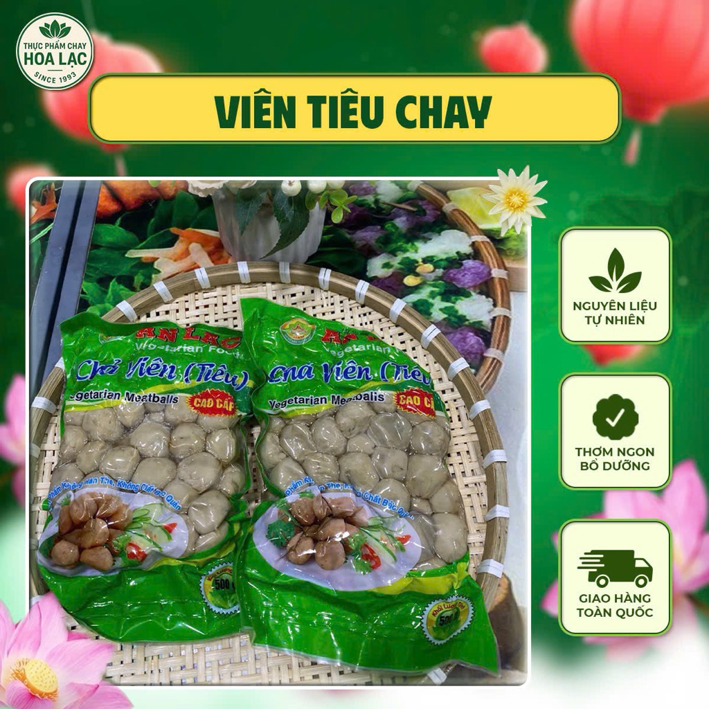 Viên tiêu chay An Lạc 500gr ( chỉ giao khu vực Tphcm )