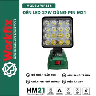 Đèn Led hiệu Workfix - Hanko siêu sáng, dùng chân pin phổ thông các loại.