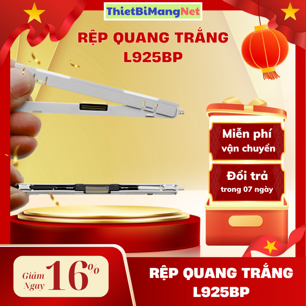 Rệp quang trắng L925B / L925BP - Rệp nối sợi quang bền bỉ, chắc chắn