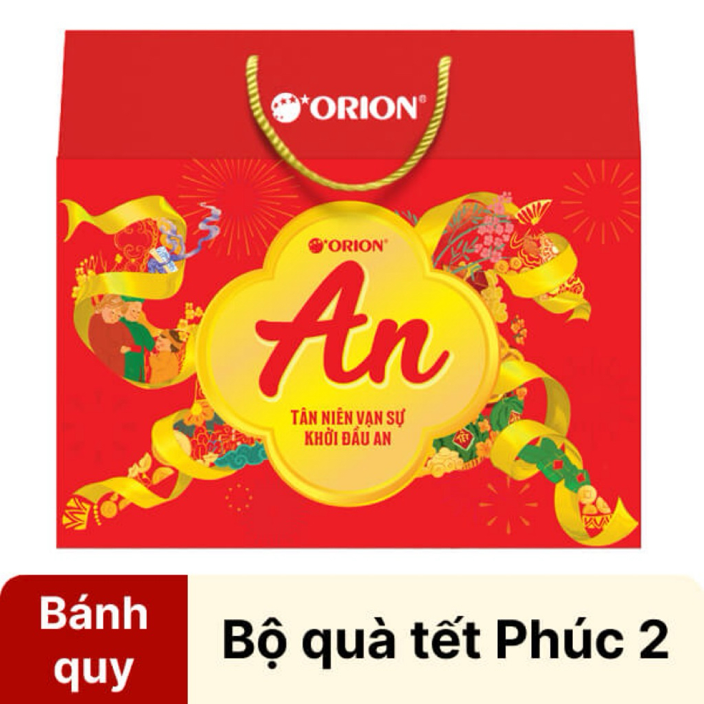 Bộ quà tết Orion 727g/ smile nuts 403g