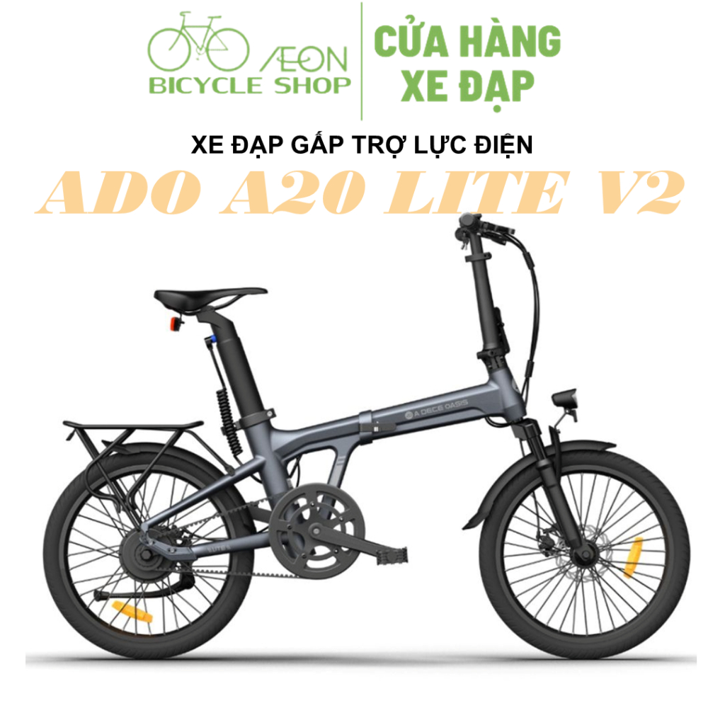 Xe Đạp Trợ Lực Điện Gấp Ado A20 Lite 20Inch - Aeon Bicycle Shop