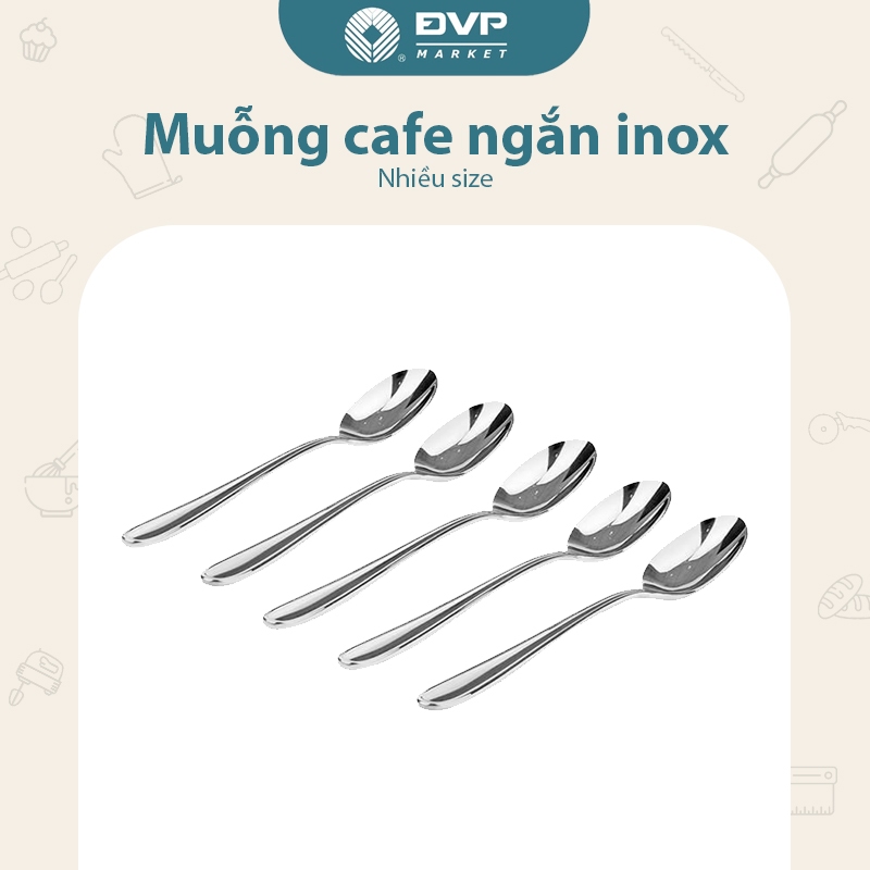 Muỗng cafe ngắn - Inox