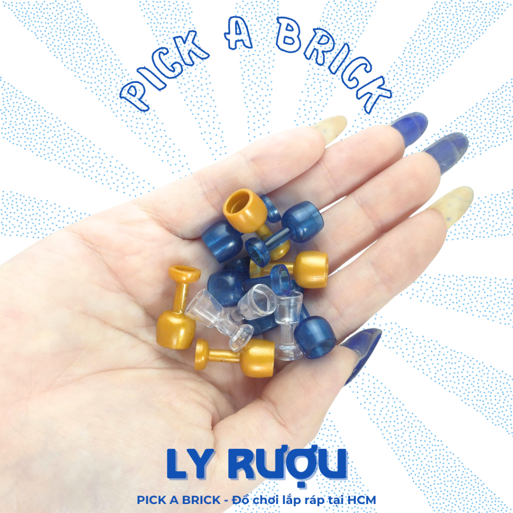 [MC003-MC004] Combo 5 Ly rượu - Đồ chơi mô hình mini đồ vật