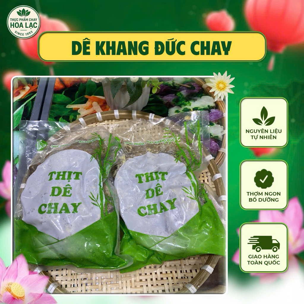 Thit dê Khang Đức chay 500gr ( chỉ gia khu vực Tphcm)