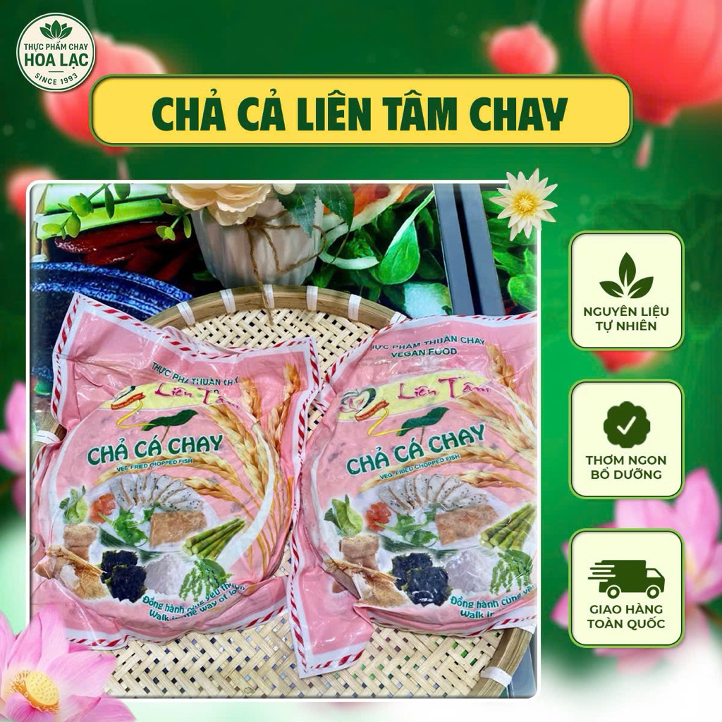 Chả cá Liên Tâm chay 500gr (chỉ giao khu vực Tphcm)