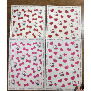 GIẤY GÓI HOA KRAFT MỎNG HELLO KITTY XẤP 10 TỜ