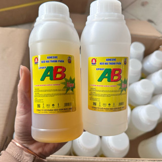 Keo 2 thành phần AB gắn gỗ 500g siêu dính siêu chắc