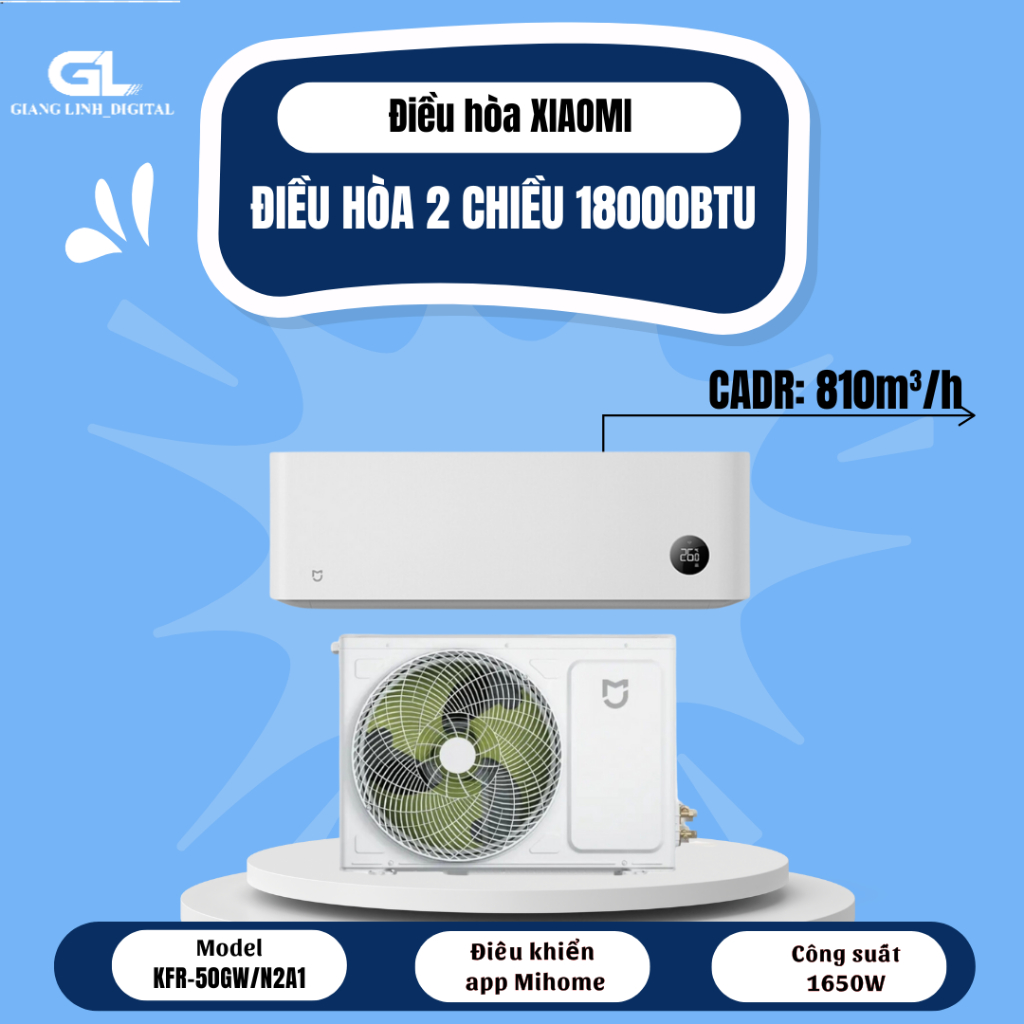 Điều hoà (máy lạnh) 2 chiều  N2A1 –18.000BTU/2HP