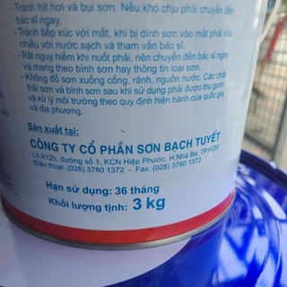 Sơn Dầu Bạch Tuyết 3 Kg