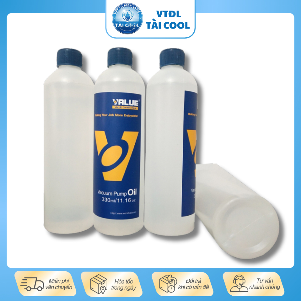 Dầu hút máy chân không Value 330ml - Dầu bơm chân không Value - Dầu nhớt máy hút chân không Value