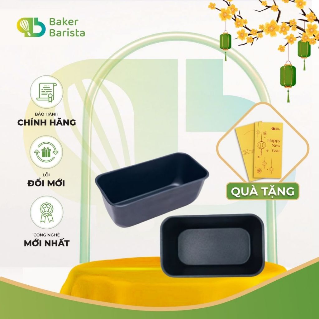 Khuôn loaf chống dính nướng bánh mỳ, bánh ngọt Unibaker MK103,MK104,MK105