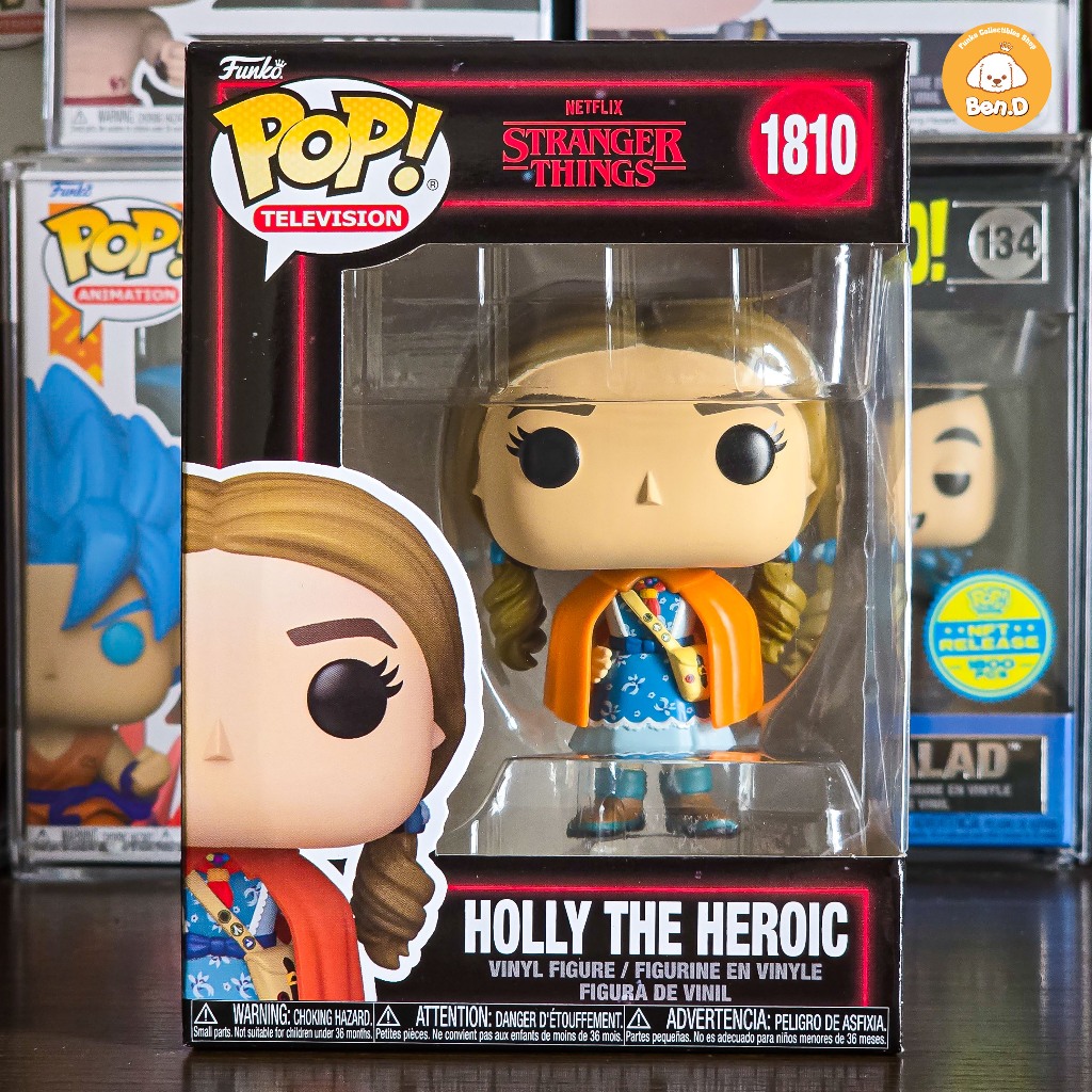 Mô hình Funko POP Television: Stranger Things Season 5 - Holly the Heroic #1810