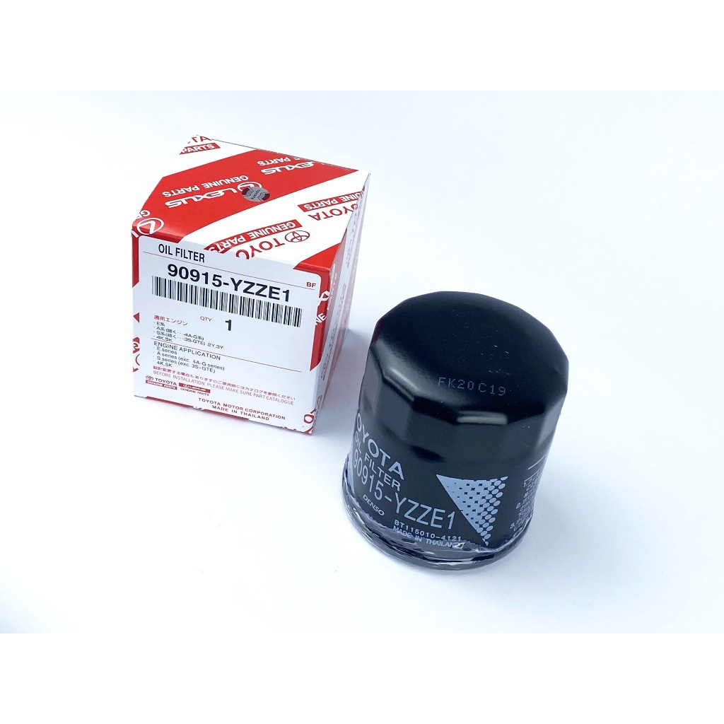 Lọc nhớt động cơ, lọc dầu xe Vios, Wigo, Yaris, Rush, Camry, Altis, Corolla Cross, Avanza mã 90915YZ