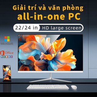 Máy tính All in one 22/24 inch Intel Core i7, 16+512GB, Office+Win 11, Bảo hành 2 năm + Tặng Full Set Bàn phím Chuột