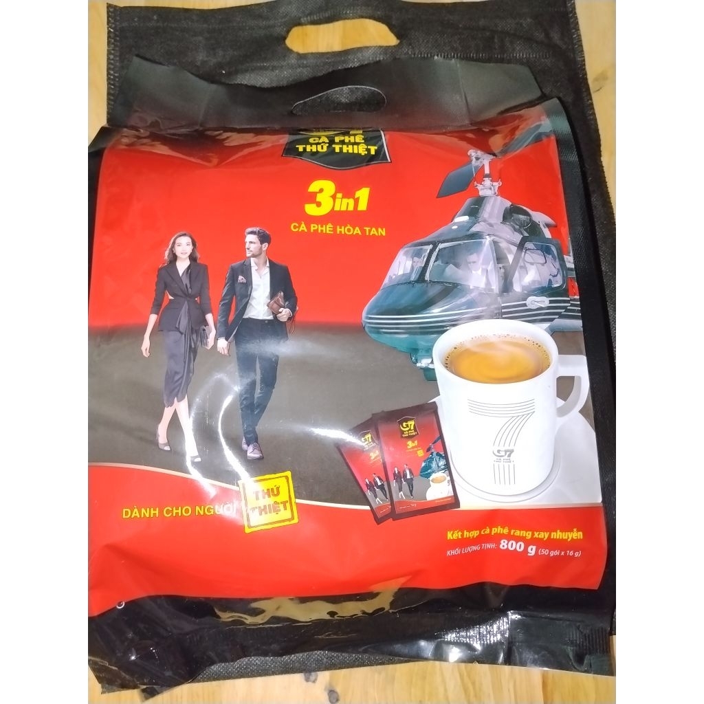 cà phê g7 bịch 50 gói, cà phê sữa
