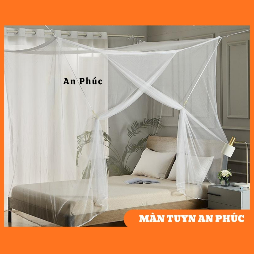 Màn mùng thái lạnh giường ký túc xá 1m2x 2m, 1m4 x 2m, 1m6 x 2m, 1m8 x 2m, 2m x 2m2 – Gấp gọn, ngủ m