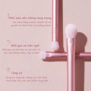 Bộ Cọ Makeup RT Real Techniques RT Real Techniques Daily Eye Essential 0028 Set 3 Cây