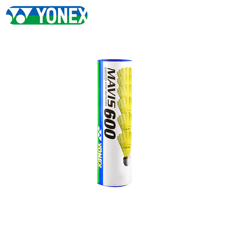 Vợt cầu lông Yonex MAVIS 600 Lông Chọn Lọc Kỹ - 1 Hộp Đủ 6 Quả