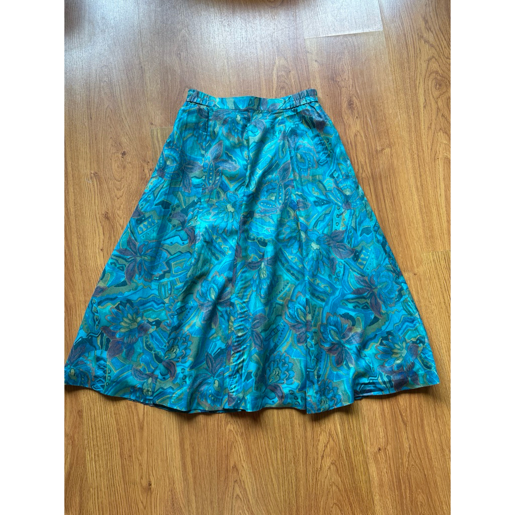 Chân váy vintage xô 2hand Nhật hiệu SURE LADY eo 64-68