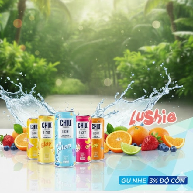 1 lon Chill Cocktail 320ml vị tự chọn