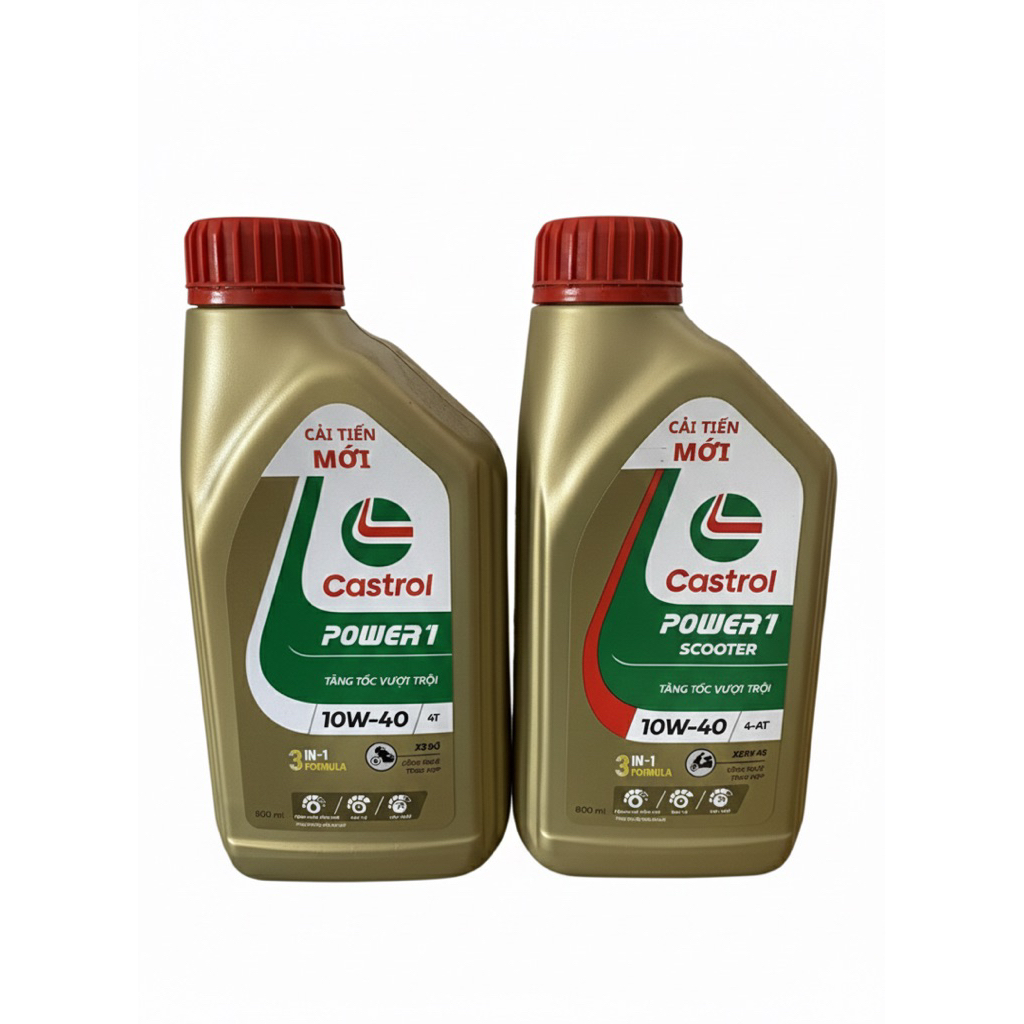 Nhớt Castrol POWER1 Scooter 10W-40 4-AT (Dành cho xe tay ga)