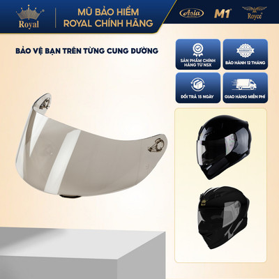 Kính thay thế mũ bảo hiểm fullface Royal M138b M137 M138 M266 M179 lật hàm