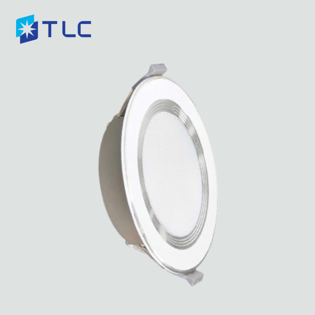 [CHÍNH HÃNG] ĐÈN LED ÂM TRẦN TLC-LIGHTING VIỀN VÀNG+BẠC 10W
