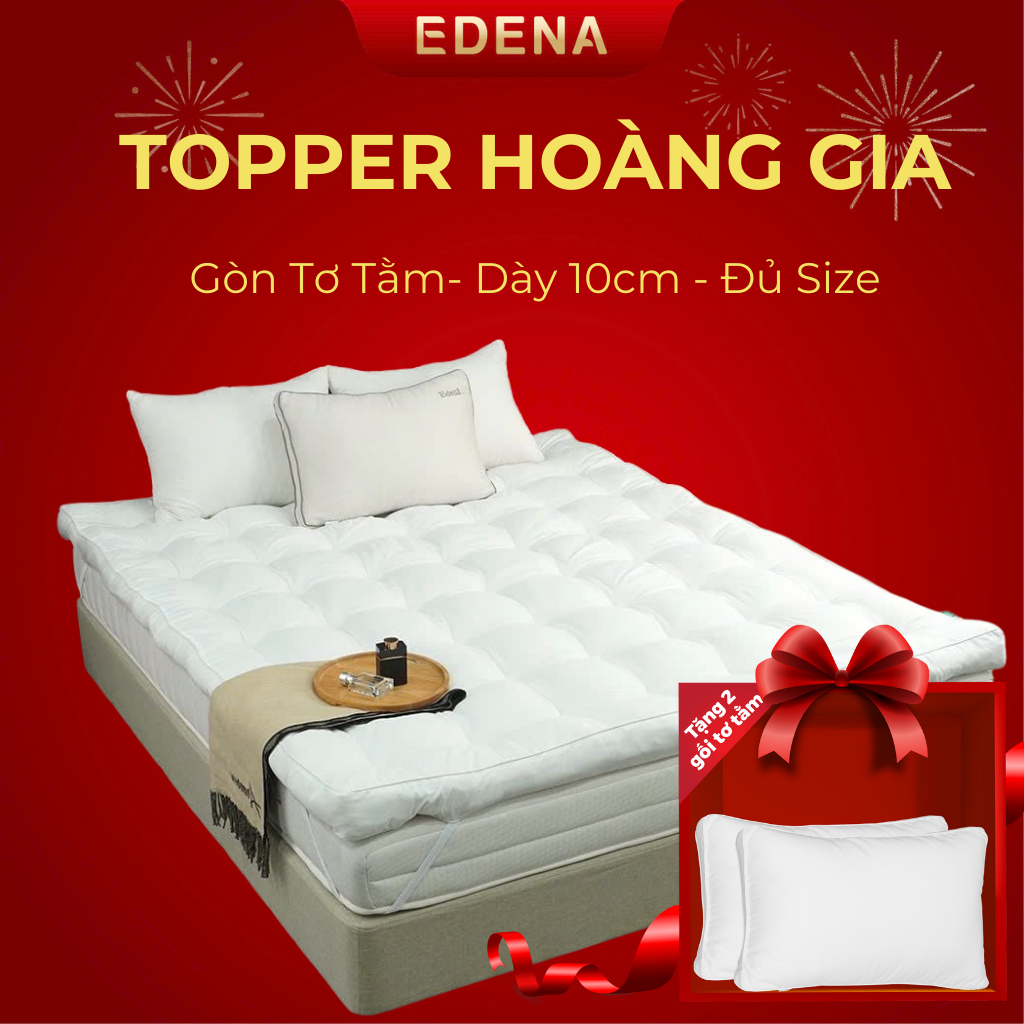 Topper hoàng gia Edena độ dày 10cm