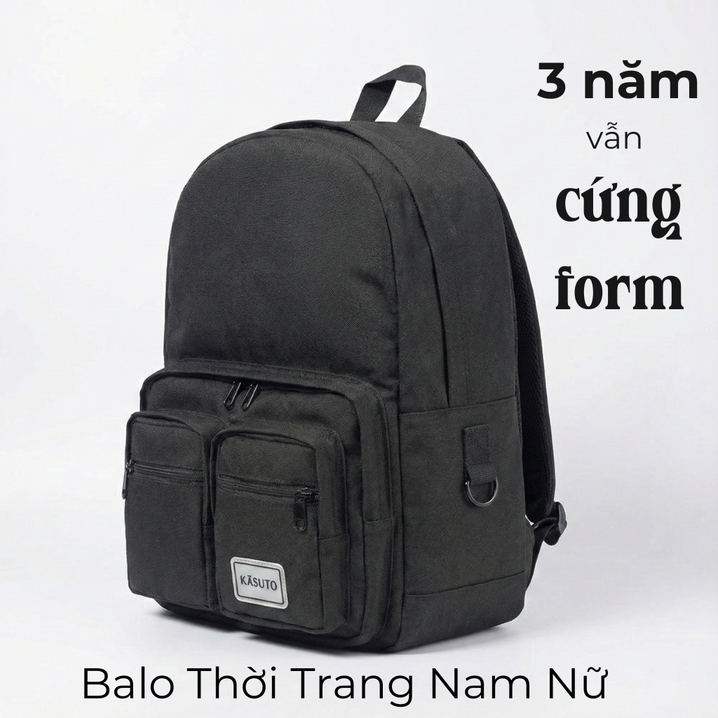 Balo Nam Nữ KASUTO GloBal Nhiều Ngăn Đựng Laptop 15.6inch Vải Canvas Cao Cấp Thời trang Chống nước | BigBuy360 - bigbuy360.vn