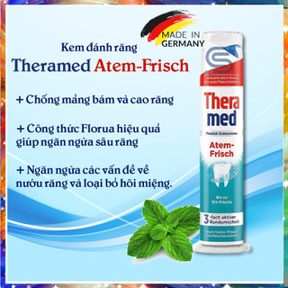 Kem đánh răng Theramed 2in1 Đức 75ml&100ml