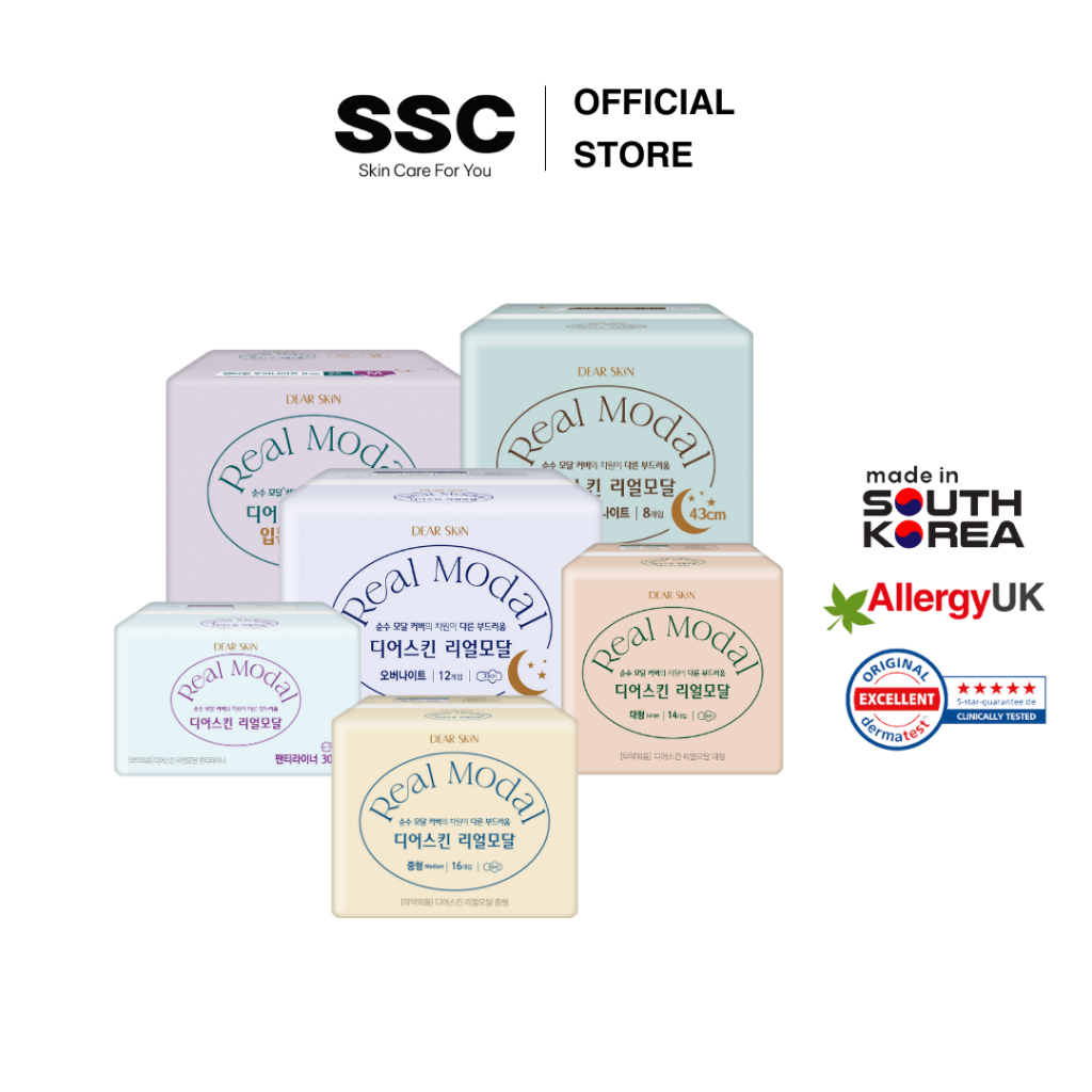 Băng vệ sinh Hàn Quốc REAL MODAL hàng ngày / M/ L / Over night