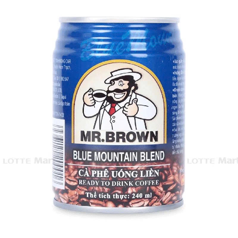 Cafe Sữa Mr.Brown Blue Moutain 240Ml (24 Lon)_00276 lon