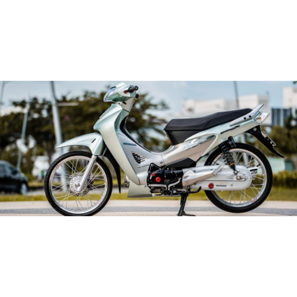 Tem xe Wave 125i - 2003(kèm logo nổi 10 triệu sản phẩm dán mặt nạ)(không kèm chữ wave 125i chrome)