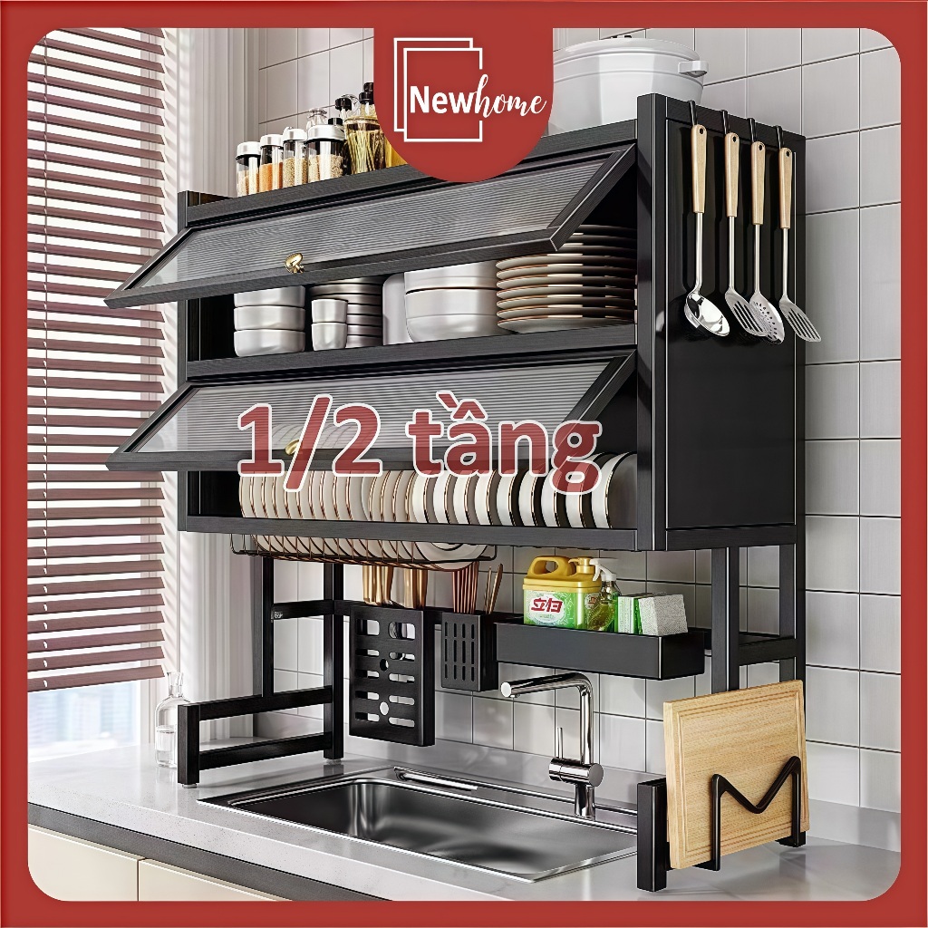 Kệ Rửa Chén Có Cửa
