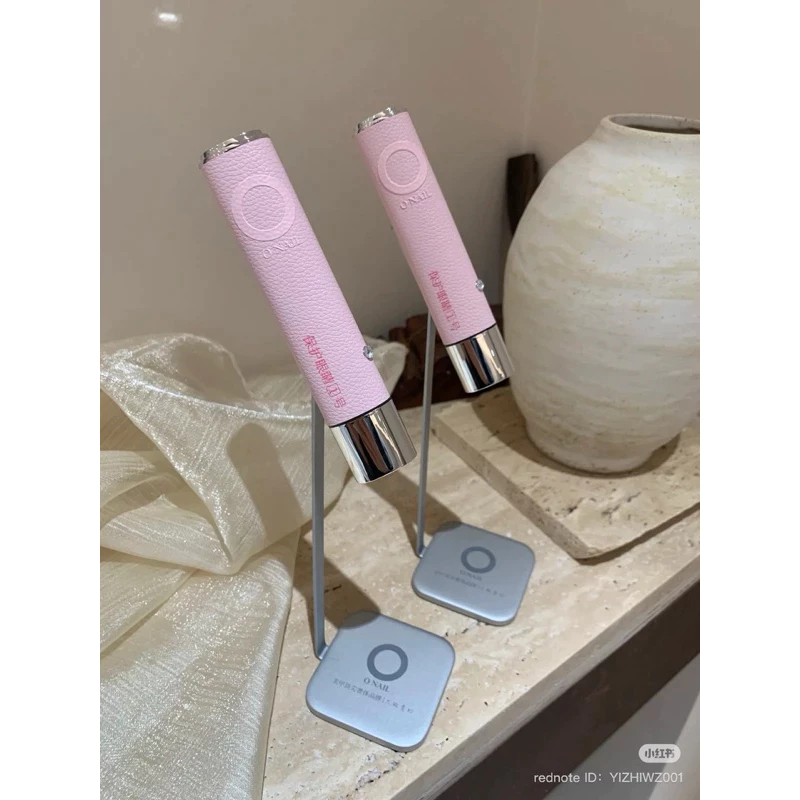 Đèn hơ mini ONAIL hồng UV cầm tay công suất lớn màu hồng chính hãng kemnail63