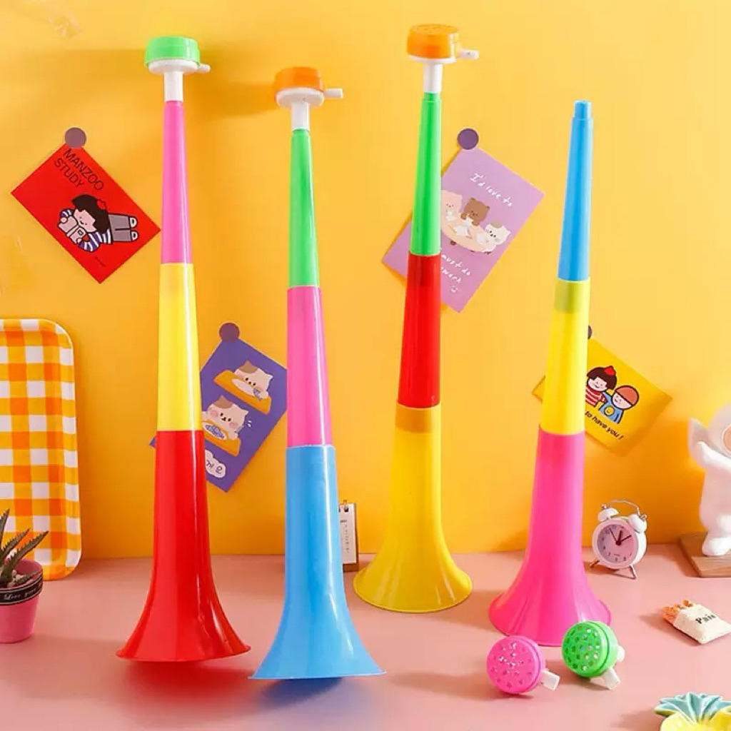5 Kèn Nhựa Cổ Vũ Bóng Đá Vui Nhộn – Kèn Thổi To Cổ Động, Sự Kiện, Bóng Đá, Party - LỚN 40cm