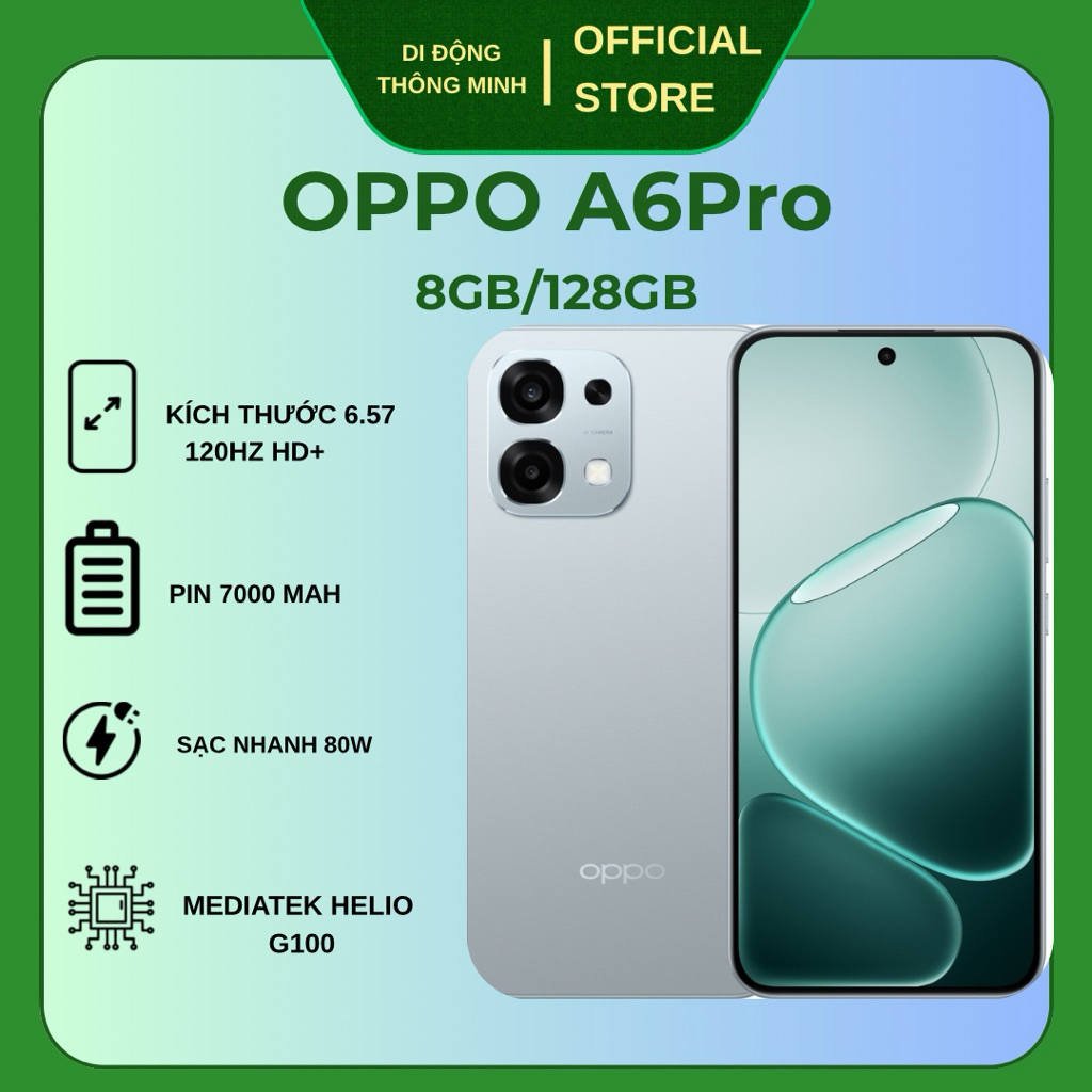 ĐIỆN THOẠI OPPO A6 PRO 8GB/128GB CAM KẾT HÀNG CHÍNH HÃNG 💯 FULL  BOX NGUYÊN SEAL