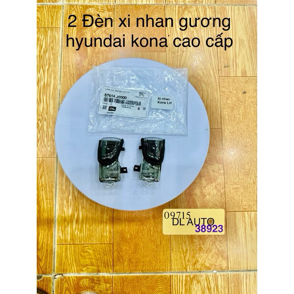 2 chiếc đèn xi nhan gương hyundai kona cao cấp 87614-j9000 87624-j9000 đẹp xịn