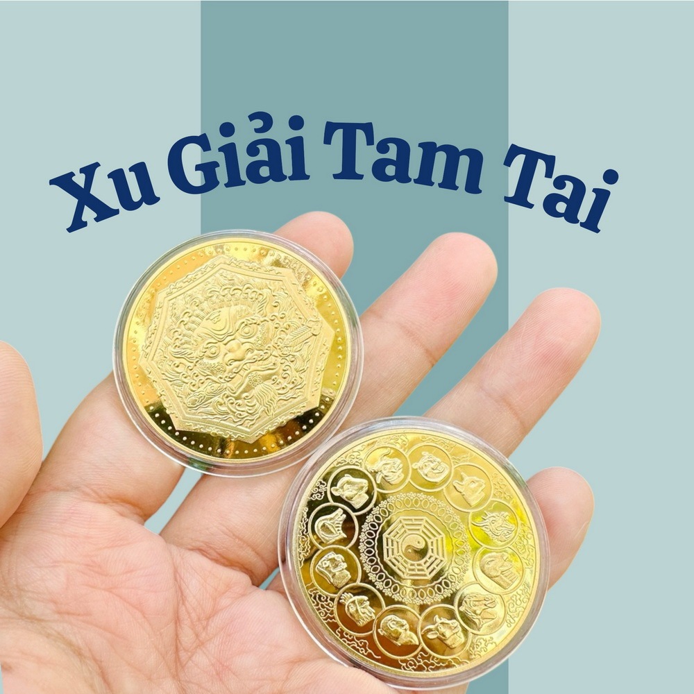 [ĐÃ KHAI QUANG] XU TAM TAI - Xu Hổ Phù ngậm kiếm phong thủy hóa sát trấn trạch tránh tam tai 12 Con Giáp