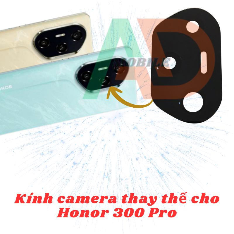 AD mặt kính Honor 300 Pro, kính dùng ép cho Honor 300 Pro