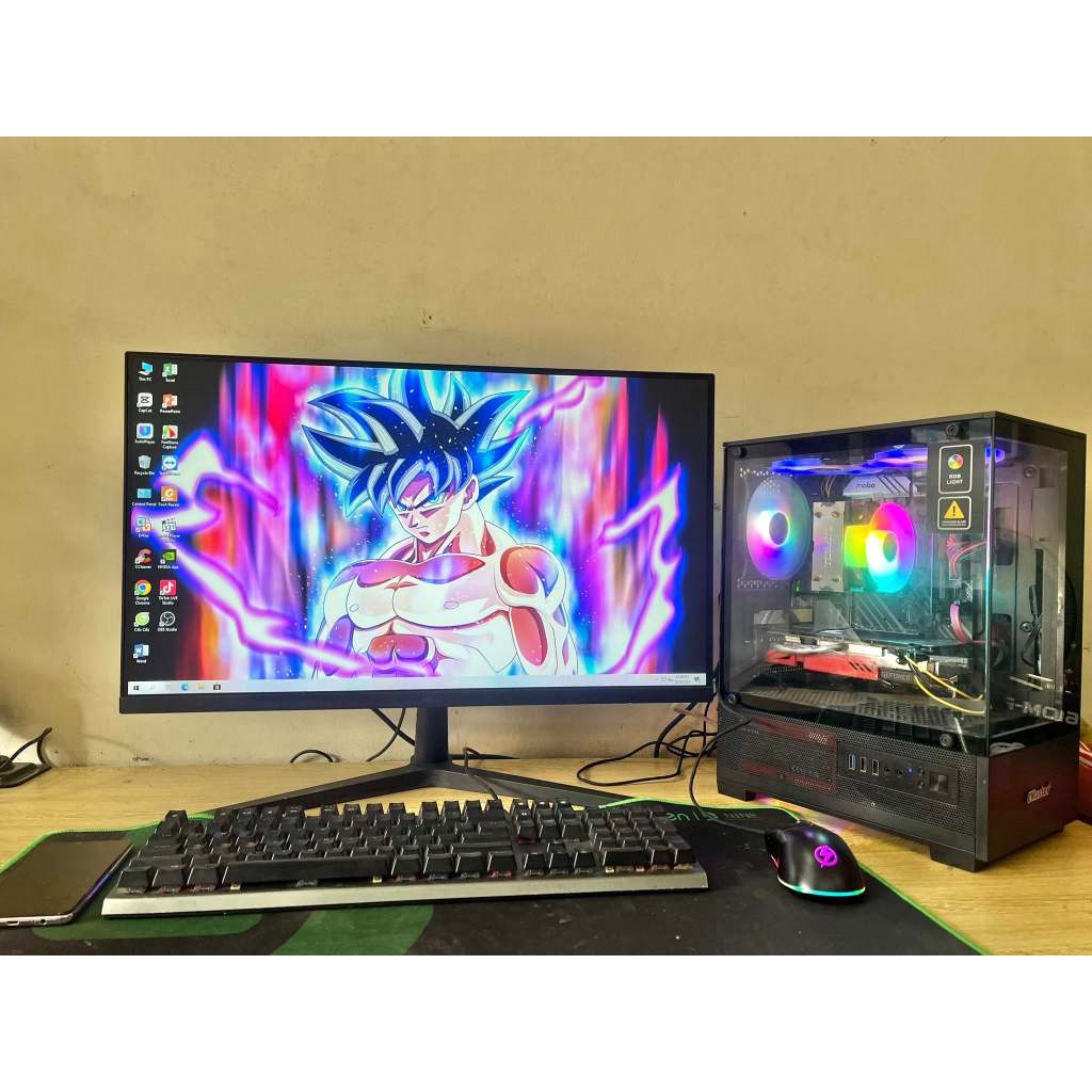 Bộ Máy Tính Main H610 CPU i5-12400F Ram 16g Vga Tùy CHọn