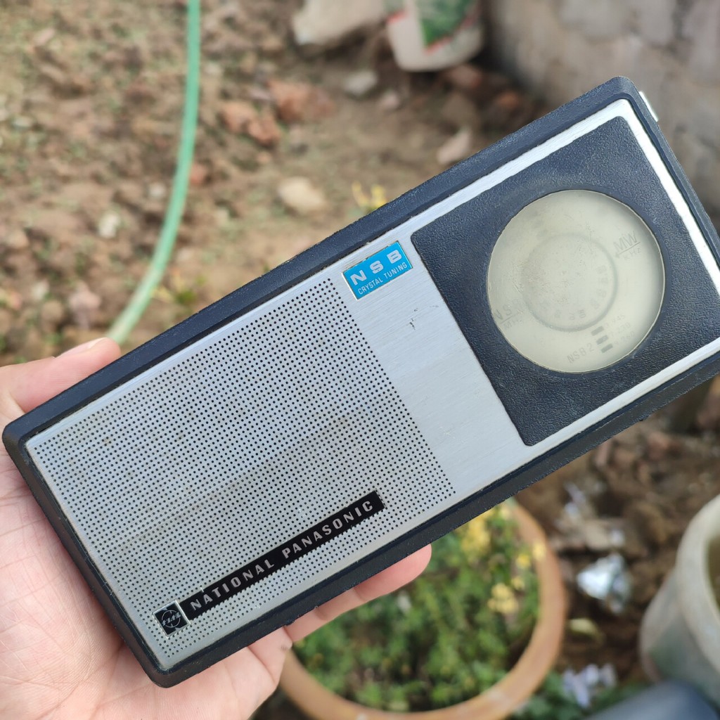 Đài Radio Nhật bị lỗi, phù hợp cho sưu tầm, sửa chữa, Decor
