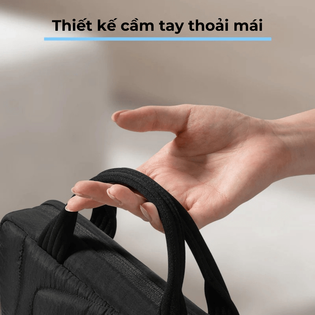 Túi xách chống sốc cho Macbook/Laptop Tomtoc-A28 Puffy chính hãng size 13/14/15/16" bảo vệ toàn diện | BigBuy360 - bigbuy360.vn