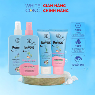 Kem chống muỗi,Xịt chống muỗi Rohto Metholatum Remos White Conc (Hương Lavender, Sả Chanh, Cam, Khuynh Diệp) 70g/150ml