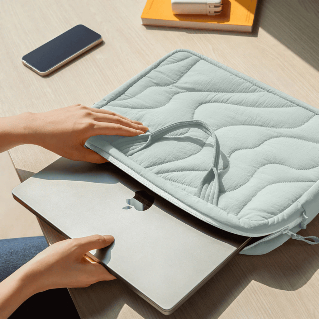 Túi xách chống sốc cho Macbook/Laptop Tomtoc-A28 Puffy chính hãng size 13/14/15/16" bảo vệ toàn diện | BigBuy360 - bigbuy360.vn