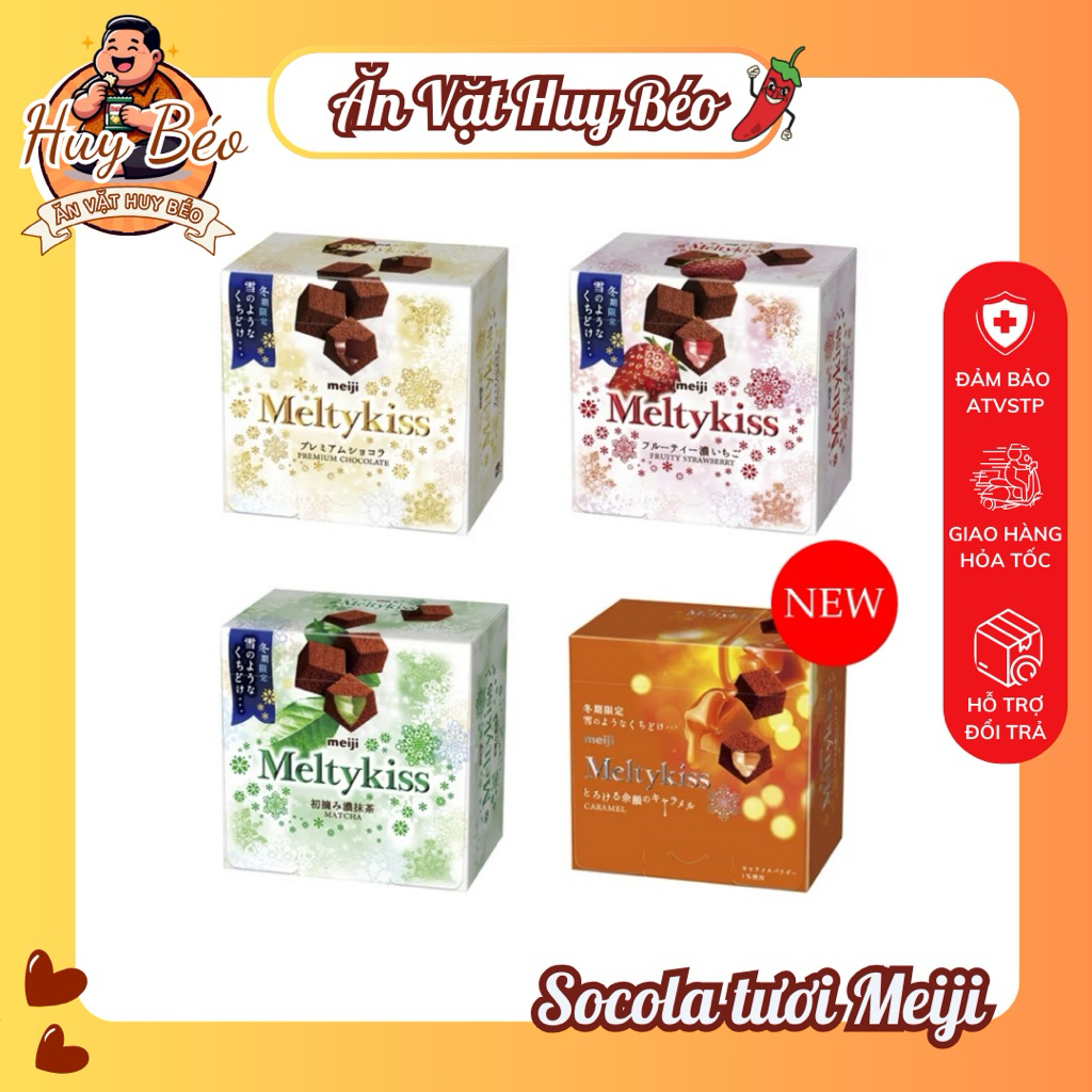 Socola Tươi Melty Kiss Nhật Bản ( 4 vị )