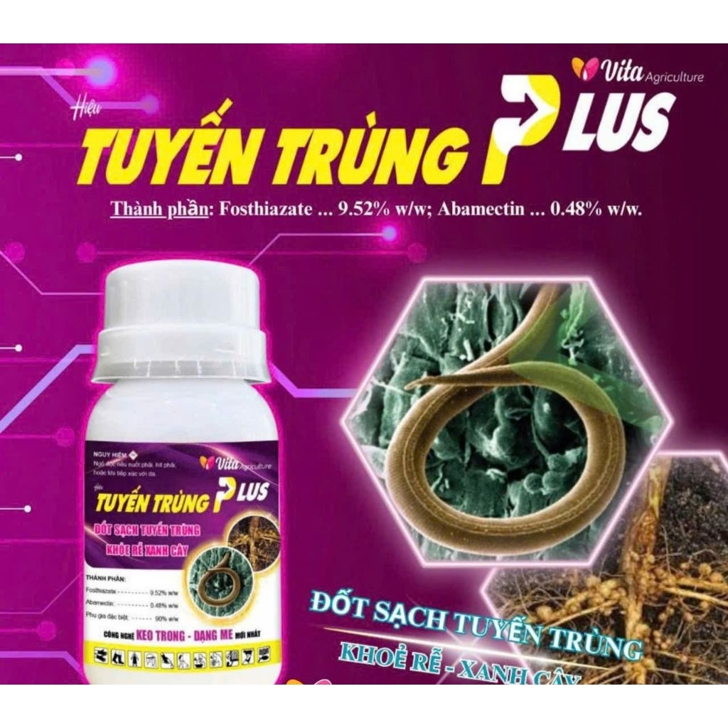 tuyến trùng plus 110ml pha 220lit