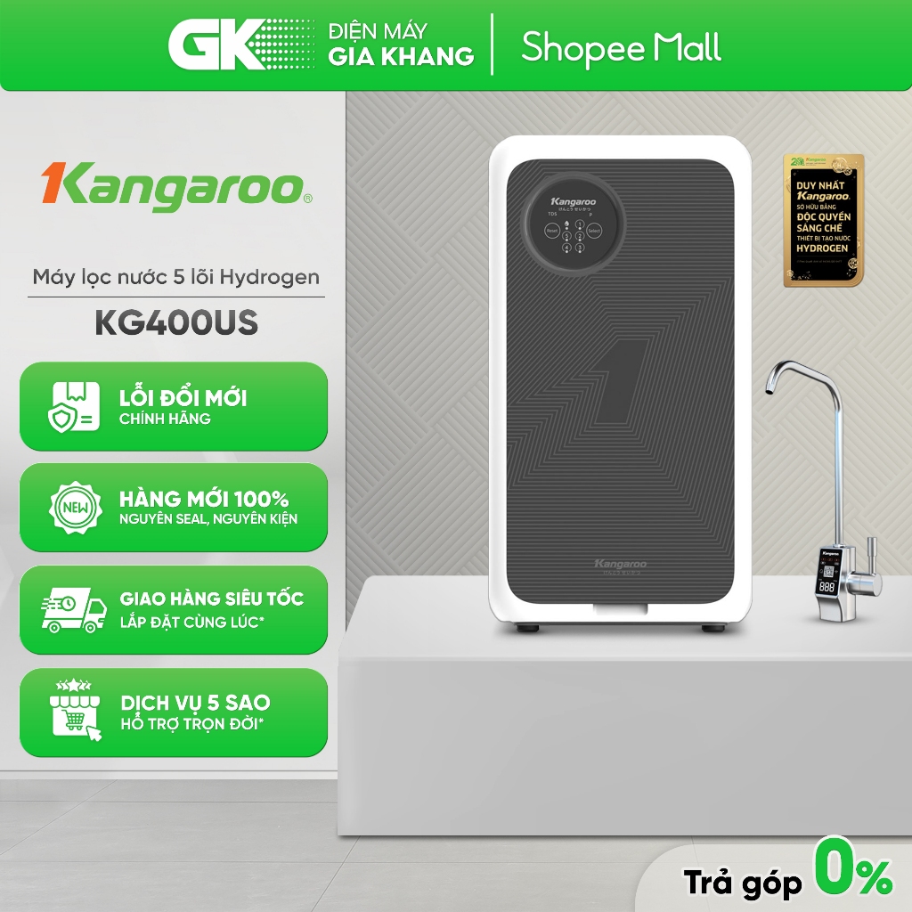 KG400US - Máy Lọc Nước Kangaroo Hydrogen KG400US [Toàn Quốc]