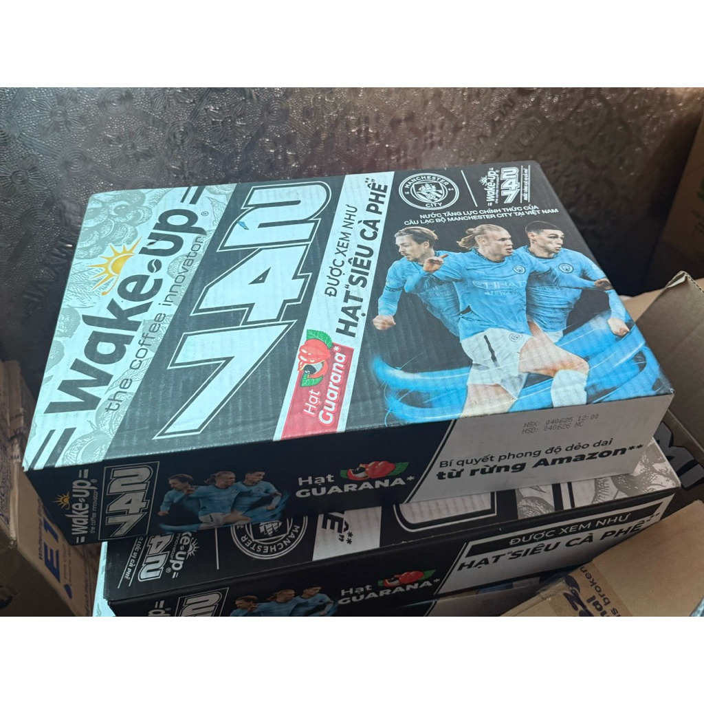 Thùng 24 Lon Nước Tăng Lực 247 Hạt GUARANA x245ml