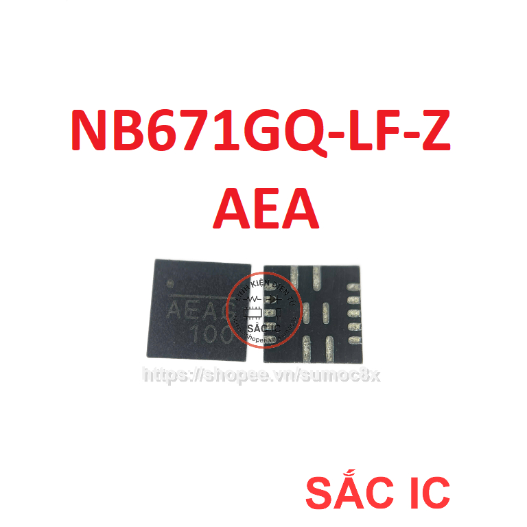 [N4] NB671GQ-LF-Z NB671G NB671 671 AEA AEA* ic nguồn trên bo mạch - Mới nguyên bản - Original NEW